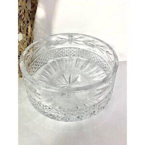 Leah by GALWAY Irish Crystal 7.5" Bowl CLEVELAND Golf Trophy